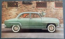 Vintage Automobile Postcard 1959 Simca European Import - Collectible Classic Car picture
