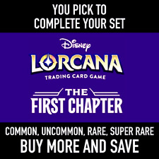 Updated 3/29 -Disney Lorcana - The First Chapter - You Pick -  1-204 picture