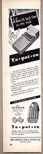 1946 Print Ad Ta-Pat-Co Sleeping Bags & Life Vests Greenfield,OH picture