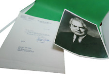 Senator Marlow Cook letter vintage 1969 handsigned Kentucky photo US picture