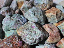 Ruby Zoisite - Rough Rocks for Tumbling - Bulk Wholesale 1LB options picture