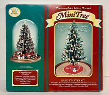 Westrim Mini Glass Beaded Christmas Tree Pre Lit Tree Open Box New Inside B3 picture