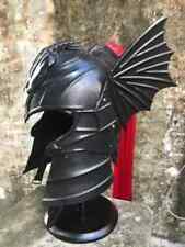 Medieval Daemon Targaryen Helmet 18G Steel SCA LARP Battle Replica For Cosplay picture