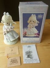 PRECIOUS MOMENTS PORCELAIN FIGURINE YOU ARE MY HAPPINESS 526185 IN BOX WITH TAGS picture