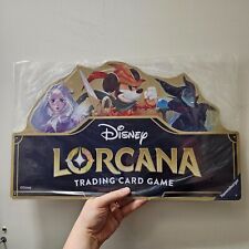 Disney Lorcana Metal Sign Flat Promo - NEW and very rare picture