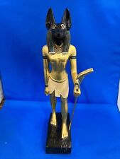 Rare VTG Artisans Guild International Egyptian Anubis Diety Statue AGI picture