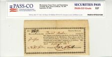 Westminster, Taney-Town, and Emmitsburg Turnpike Road - Stock Certificate - Earl picture