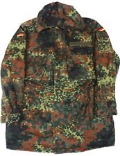Medium (GR7) German Bundeswehr Flecktarn Camo Military Parka Jacket Hood Fleck picture