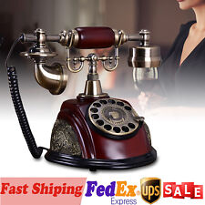 Vintage Antique Telephone Rotary Dial Working Telephone European Style Ceramic picture