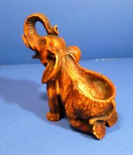 VINTAGE COMOY'S OF LONDON ELEPHANT PIPE HOLDER STAND MADE IN ITALY RARE picture