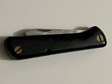 Vintage Eka Sweden Swedish Folding Pocket Knife Black, Stainless picture