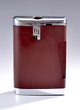 Vintage Burgundy RONSON Varaflame COMET  Lighter - MCM Mid-Century Modern picture