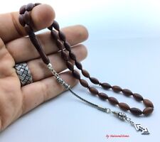 REAL 925 Silver Pit Cukur Series Kuka Islamic Prayer 33 beads Tasbih Misbaha picture
