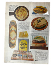 What's in the Kraft Sandwich Shop Better Homes & Gardens 1973 Magazine Ad picture