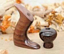 East Indian Rosewood Tote & Knob for Stanley No 1 Hand Plane with a Low Knob picture