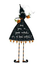Dept 56 Halloween Sandra Magsamen “ Are You A Good Witch Or a Bad Witch?” picture