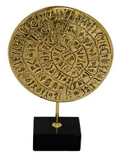 Phaistos disc sculpture museum reproduction - Palace of Knossos - Minoan period picture