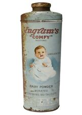 Antique Ingram's Comfy Baby Powder Tin Borated No Talcum Advertising Tin picture