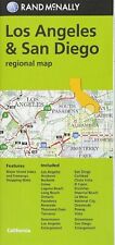 Rand McNally Los Angeles & San Diego, CA Regional Map (Green Cover) Map – Folded picture