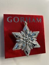 2013 Gorham STERLING Silver 44th Annual Edition Snowflake Ornament RARE Year picture