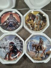 Lot of 4 Franklin Mint Commemorative Plates Lot O picture