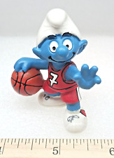 2002 Peyo Schleich Germany #7 Basketball Smurf picture
