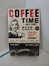 Coffee Time Anytime Auto Coffeemaker By Fedtro Vtg Car Cooking Camping Picnics  picture