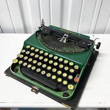 Super Rare 1920s Remington Porto-Rite (Duotone Green) Portable Manual Typewriter picture