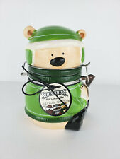Swiss Miss Ceramic Cookie Jar Teddy Bear Conagra Brands NWT EMPTY picture