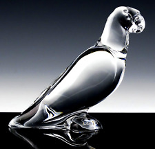 Baccarat France Clear Crystal Figurine Paperweight 4