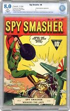 Spy Smasher #8 CBCS 8.0 RESTORED 1942 7007107-AB-006 picture