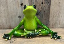 Frog Yoga Resin Figurine 6
