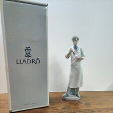 LLADRO #06273 MALE PHARMACIST LARGE FIGURINE STATUE WITH BOX NO COA picture