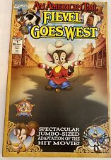Vintage Marvel Comics An American Tail FIEVEL GOES WEST 1991 Comic Book picture