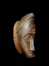 Tribal Mask Handcrafted Ancient African Mask Made Of Wood Carved Mask Guro-5334 picture