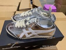  Onitsuka Tiger MEXICO 66 Unisex Sneakers Silver/Off White Classic THL7C2-9399 picture