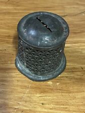 Antique Tin Early American Coin Bank picture