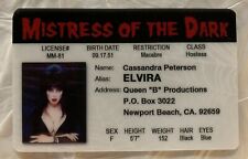 Elvira Mistress Of The Dark MAGNET ID Horror Movie License Cassandra Peterson picture