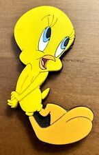 VINTAGE 1990s Tweety Bird Looney Tunes Warner Bros Applause Fridge Magnet RARE picture