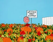 Peanuts Welcome Great Pumpkin 8x10 Photo Reprint picture