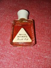 Vintage Revlon Intimate Bath Oil Miniature 13592 Made In USA New picture