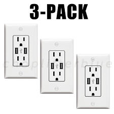 Electrical Outlet Stickers 3-Pack USB Prank Fake Joke Funny Custom Decal Sticker picture