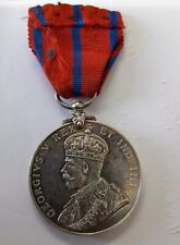Royal Irish Constabulary Silver Coronation Medal 1911 picture