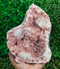 Big Natural Scolecite and Apophyllite on Heulandite Mineral Specimen #E255 picture