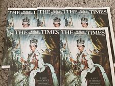 THE TIMES NEWSPAPER X5...QUEEN ELIZABETH...9TH SEPTEMBER..NEW  picture