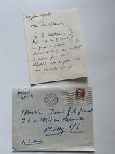 Charles E. Jeanneret, dit LE CORBUSIER (1887-1965) signed autograph letter. picture