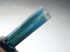 Perfect open blue indicolite colour terminated tourmaline - 9 carats picture