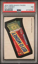 1974 Topps Wacky Packs BIT-O-MONEY - 6th Series - PSA 7 NM - Wacky Packages picture