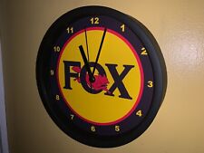 Fox Farm Tractor Implements Barn Dealer Farmer Garage Man Cave Wall Clock Sign picture