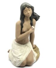 Nadal porcelain Statue “girl With A White Flower” picture